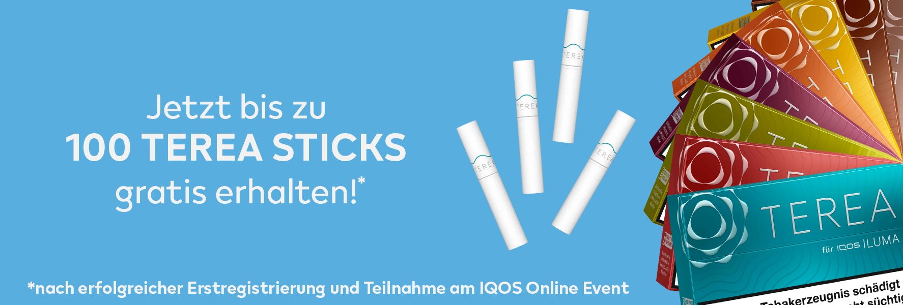 IQOS Registrieren - Gratis Terea Sticks IQOS Registrieren - Gratis Terea Sticks